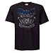 Los Angeles Dodgers Hierarchy T-Shirt by Majestic Athletic - Black Medium