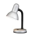 HONSEL 93711 Tischleuchte schwarz/silber