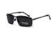 Men's polarized sunglasses for mens glasses in summer(Metallic color, 65)