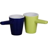 Scanpart Espressotassen 2 St&uuml;ck blau / gr&uuml;n
