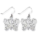 Sterling Silver Butterfly Earrings