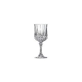 Set of 8 Cristal d'Arques Longchamps Crystal Stemware Wine Glasses 7 tall, 8 1 4 oz. 