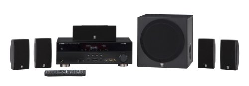 YAMAHA YHT-493BL Deal ∣ ⊳ Best Selling price Yamaha YHT-493BL 5. 1 Channel 500 Watt HTiB System (Each, Black)