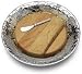 Wilton Armetale 821270 Mendocino Serving Tray with Cheese Board 14-in.