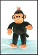 10" Make Your Own *NO SEW* Charlie Chimp Kit