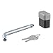 CURT 23020 Trailer Hitch Lock, 1/2-Inch Pin Diameter, Fits 1-1/4-Inch Receiver