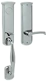 Baldwin 85340.260.LFD Tahoe Emergency Exit Left Hand Dummy Handleset with Tahoe Lever, Chrome