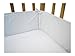 American Baby Company Percale Mini/Porta Crib Bumper, White Sales