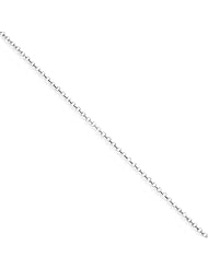 2 mm, Sterling Silver, Rolo Chain - 24 inch
