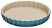 Kitchen & Housewares : Le Creuset Stoneware Fluted Flan Dish, Teal, 24 cm