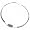 Phiten S-Type Silicone Titanium Rakuwa Necklace - White 17 