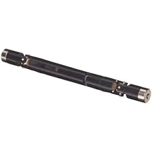 Boston Gear JPE371/8 Universal Joint with Slide Extension, Molded, 0.125" Bore, 0.520" Bore Depth, 0.375" Outside Diameter, 8-5 ft/lbs Max Recommended Torque (Closed-Open), Delrin