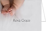 Ten Toes Baby Thank You Cards - Set of 20