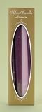 Pack of 4 Purple & Pink Christmas Advent Taper Candles
