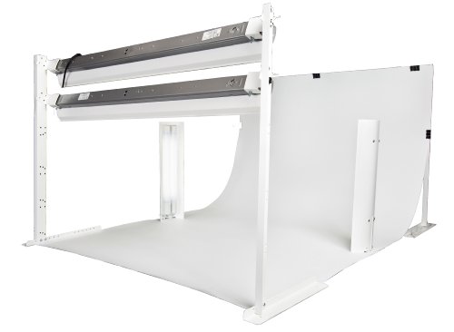 MyStudio VS53 VersaSweep Tabletop Photo Studio Kit for Product Photography (White)