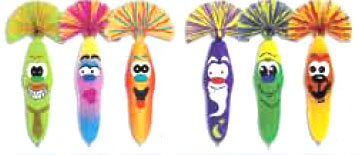Childrens Toyshop  Toys : Kooky Klickers Krew 4 - Set of 6