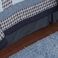 Dino Dave Blue Twin Bed Skirt