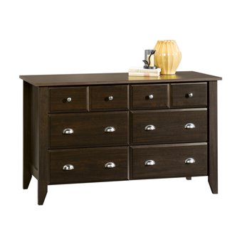 Sauder Shoal Creek Dresser in Jamocha Wood