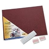 3M Cut-To-Fit Self-Stick Bulletin Board, 23 X 18, Burgundy
(MMM558BY)