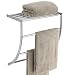 Curved Towel Bar with Shelf