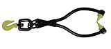 Timber Tuff TMW-02SS 20 Inch Swivel Grab Skidding Tongs, Black