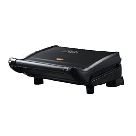 George Foreman 17873 5-Portion Family Grill in Black