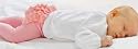 Max and Tilly Pale Pink Cotton Baby Tights with Frilly Bottom size 6-12 months