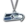 Seattle Seahawks Logo Necklace - NFL Football Fan Shop Sports Team Merchandise