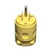 Leviton 000-515PV-000 15 Amp 125 Volt Grounded Plug with Clamp