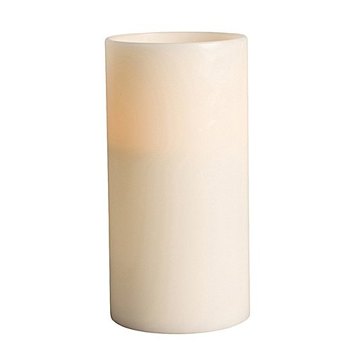 Gerson 6 by 12Inch Grand Flameless Candle with 3 LED Wicks Home Garden