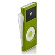 Green Dou Aluminum for 2G Nano Colored Visor On Clear Silicon