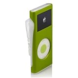 Green Dou Aluminum for 2G Nano Colored Visor On Clear Silicon