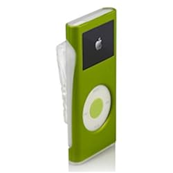 Green Dou Aluminum for 2G Nano Colored Visor On Clear Silicon