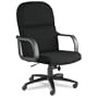 Fabric Big and Tall Executive Chair Black