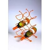 Review RTA Wineracks  / 6 Bottle circolare wine rack - Orange