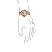 Alloy Band Quartz Watch Classic Unisex Crystal Wrist Watch
