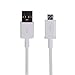 Samsung USB Sync Data Cable for Galaxy S2, S3, S2 4G, Note 1/2, 3 Pack - Non-Retail Packaging - White