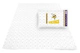 MINNESOTA VIKINGS OFFICIAL TEAM LOGO FULL SIZE JERSEY SHEET SET