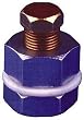 B&M 80250 Automatic Transmission Universal Drain Plug Kit