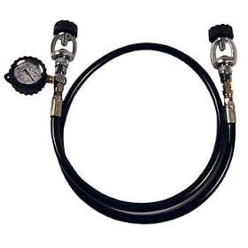 Promate Scuba Tank Equalizer with Pressure Gauge
