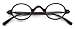 The Professor Vintage Style Reading Glasses, 1.25, Red