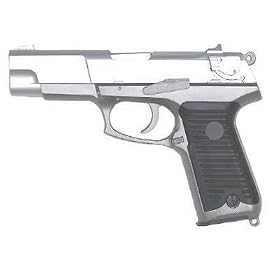 UHC Ruger P89 Silver HW Spring Airsoft Gun