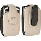 RIM BlackBerry Lambskin Leather Swivel Holster - Handheld holster - pearl white