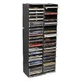 Case Logic 30 Capacity Plastic CD Trays - Set of 3 (Black )