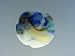 Six 20mm White Handmade Glass Lampwork Heart Focal Pendant Jewelry & Craft Beads
