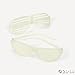 Fun Express Plastic Glow-in-The-Dark Shutter Shading Glasses, One Dozen
