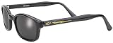 Review Pacific Coast  / Original KD's Harley Biker Sunglasses - Smoke with Lightning Bolts