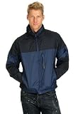 Mens Zip Front Colorblock Windbreaker Jacket