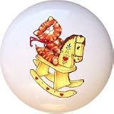 Rocking Horse Cat Drawer Pull Knob
