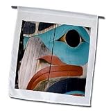 Native American, Totem pole, Anchorage, Alaska US02 BBA0029 Bill Bachmann 12 X 18 Inch Garden Flag 31OfWnRl9KL. SL160 Native American, Totem pole, Anchorage, Alaska US02 BBA0029 Bill Bachmann 12 X 18 Inch Garden Flag